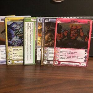 Lot of Vintage 2007 Holographic Chaotic Trading Cards